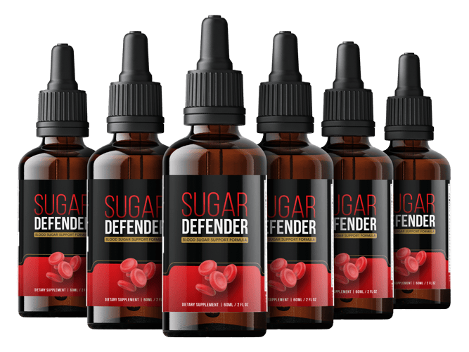 Sugar Defender 6 bottles — 180-day supply